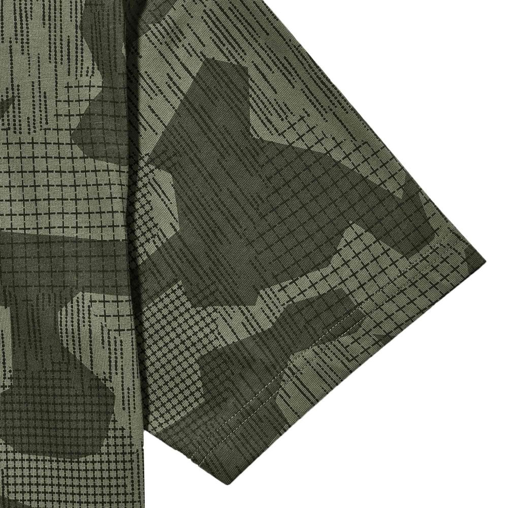 BELSTAFF TERRAIN CAMO COTTON T-SHIRT SURPLUS GREEN MEDIUM RRP £80 BNWT