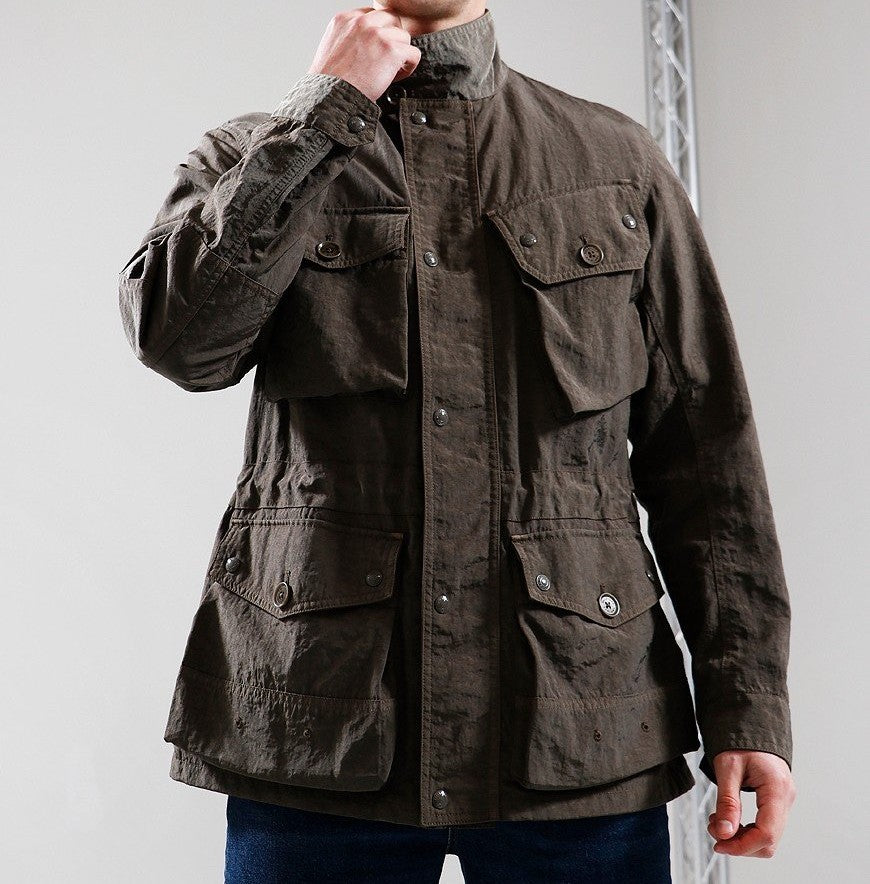 BELSTAFF DECKMASTER JACKET CLAY BROWN RRP £695 BNWT