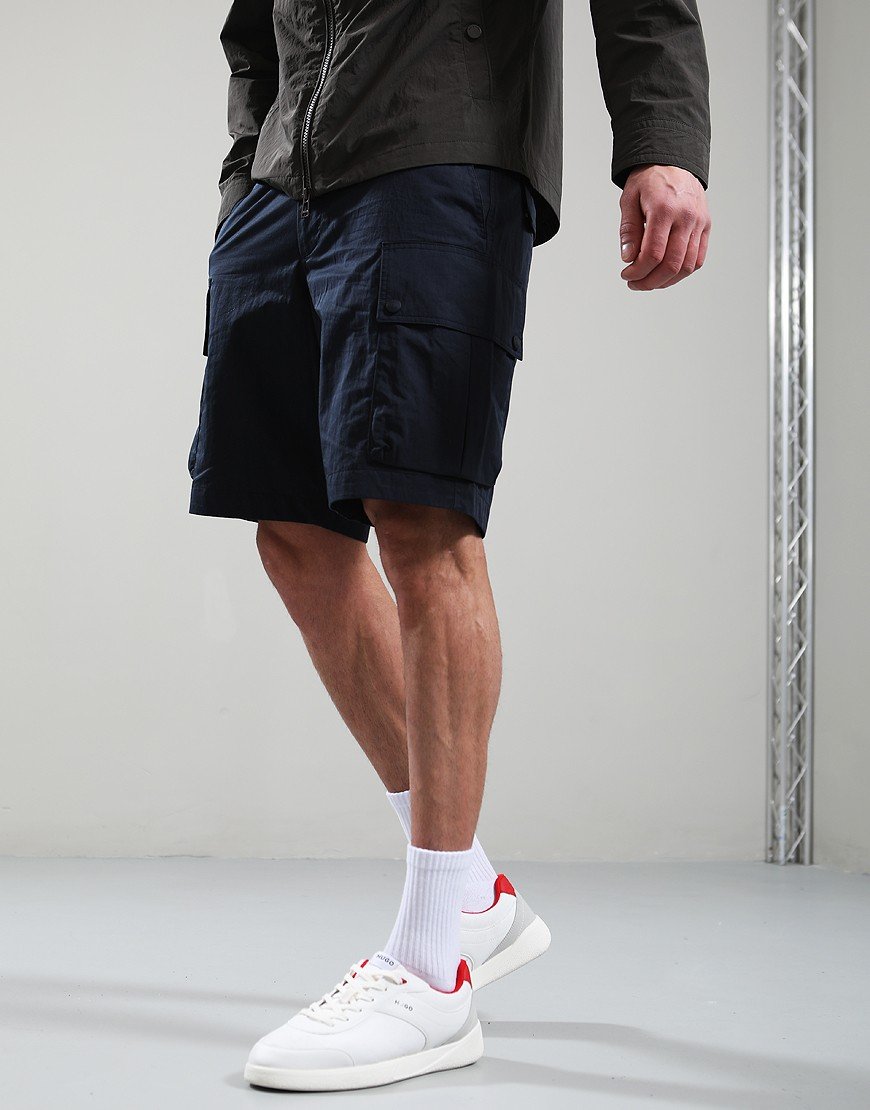 BELSTAFF DROME COTTON/NYLON BLEND CARGO SHORTS DARK INK 38 WAIST RRP £175 BNWT