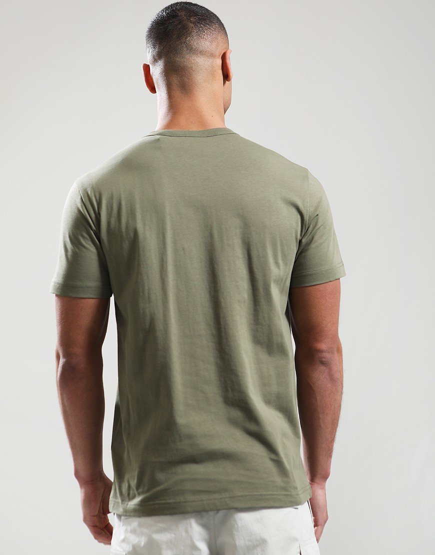 BELSTAFF LIQUIFY GRAPHIC COTTON T-SHIRT SURPLUS GREEN RRP £65 BNWT