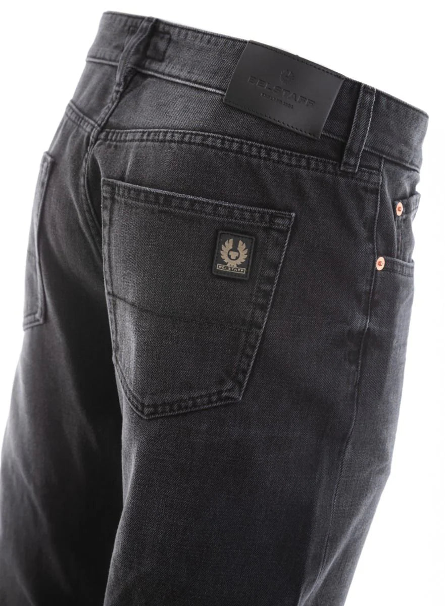 BELSTAFF LONGTON SLIM FIT JEANS WASHED BLACK RRP £150