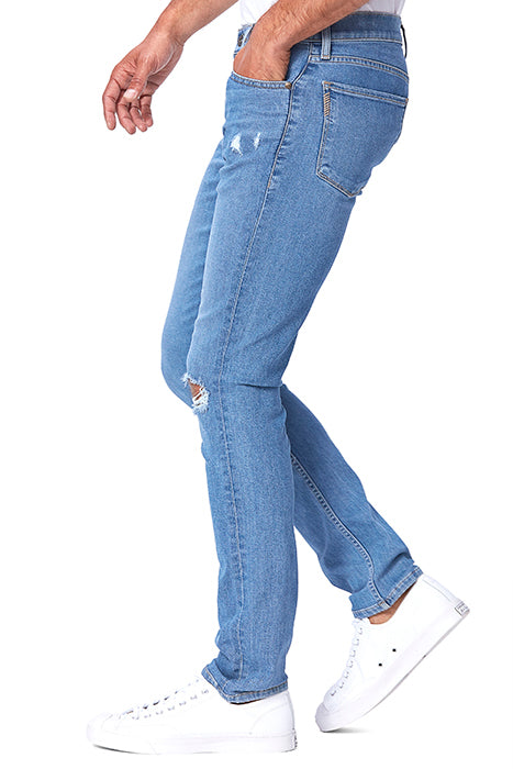 PAIGE LENNOX DAROLD DESTRUCTED SLIM FIT STRAIGHT LEG JEANS 40 REG RRP £235 BNWT (Copy)