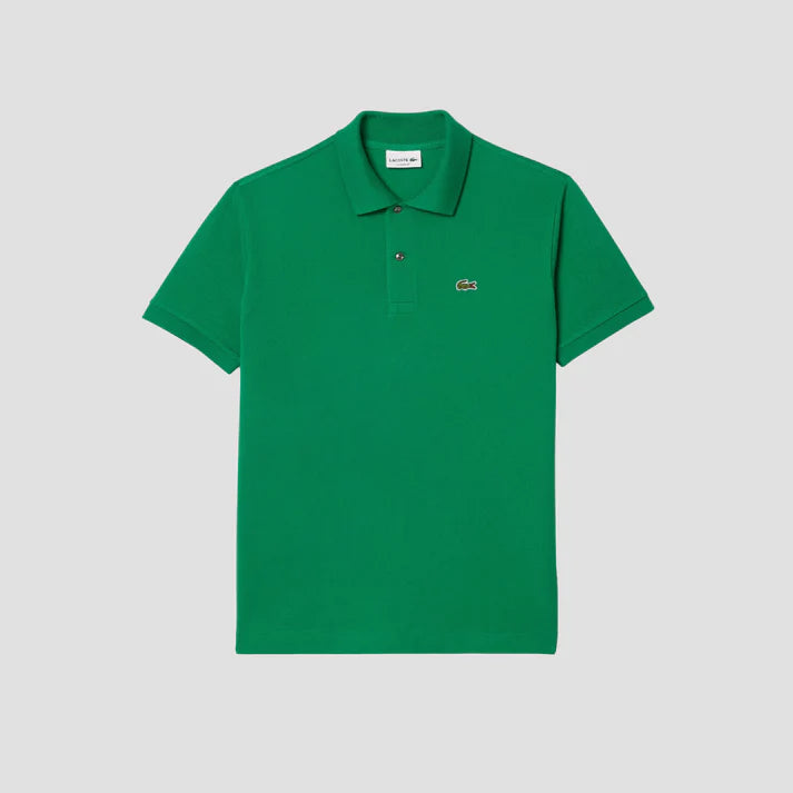 LACOSTE CLASSIC FIT PIQUE COTTON POLO SHIRT GREEN SMALL RRP £95 BNWT