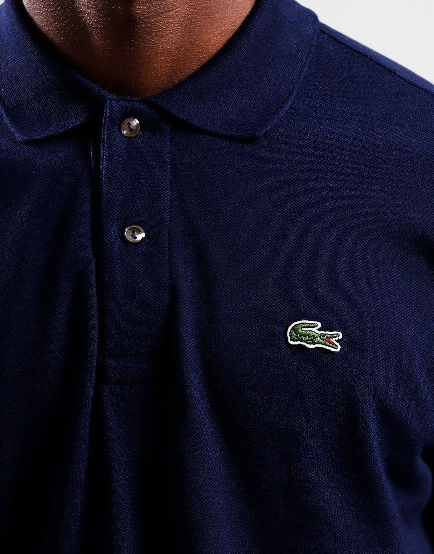 LACOSTE CLASSIC PETIT PIQUE COTTON POLO SHIRT MIDNIGHT BLUE 2XL RRP £95 BNWT