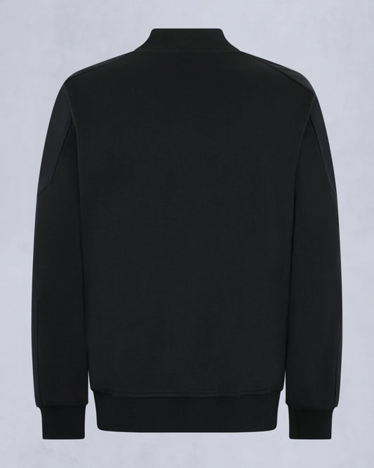 MOOSE KNUCKLES DALON COTTON FLEECE BOMBER JACKET BLACK 2XL RRP £335 BNWT