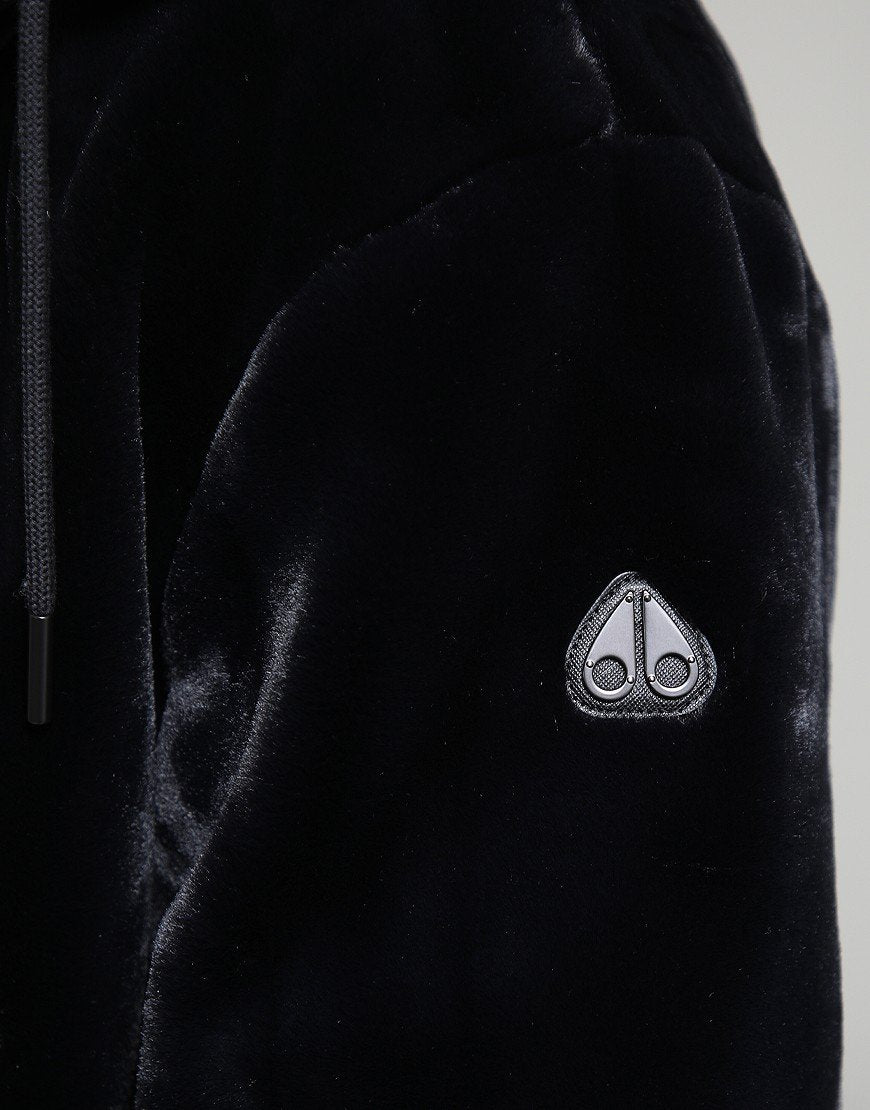 MOOSE KNUCKLES ROLAND REVERSIBLE HOODED FAUX FUR/SHELL JACKET BLACK RRP £550 BNWT