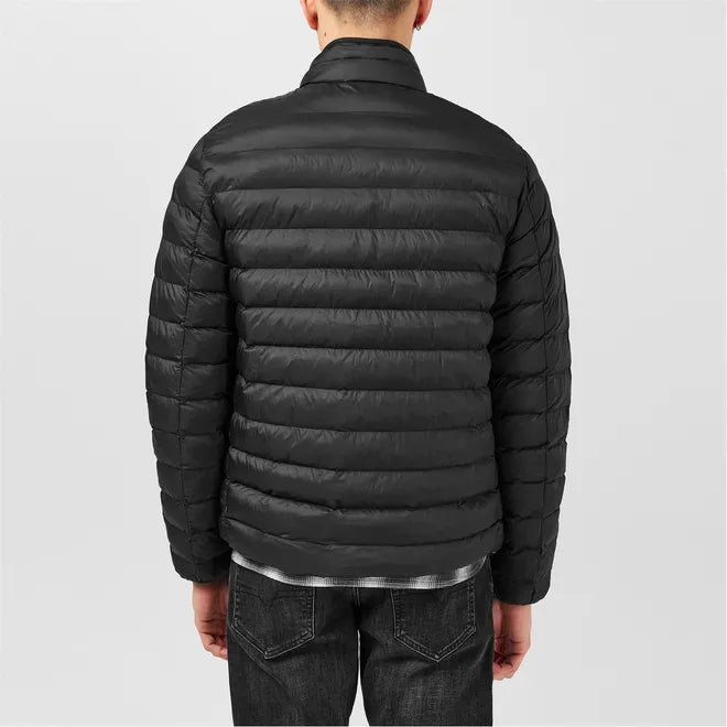 TOMMY HILFIGER CORE PACKABLE PUFFA BOMBER JACKET BLACK 3XL RRP £199 BNWT