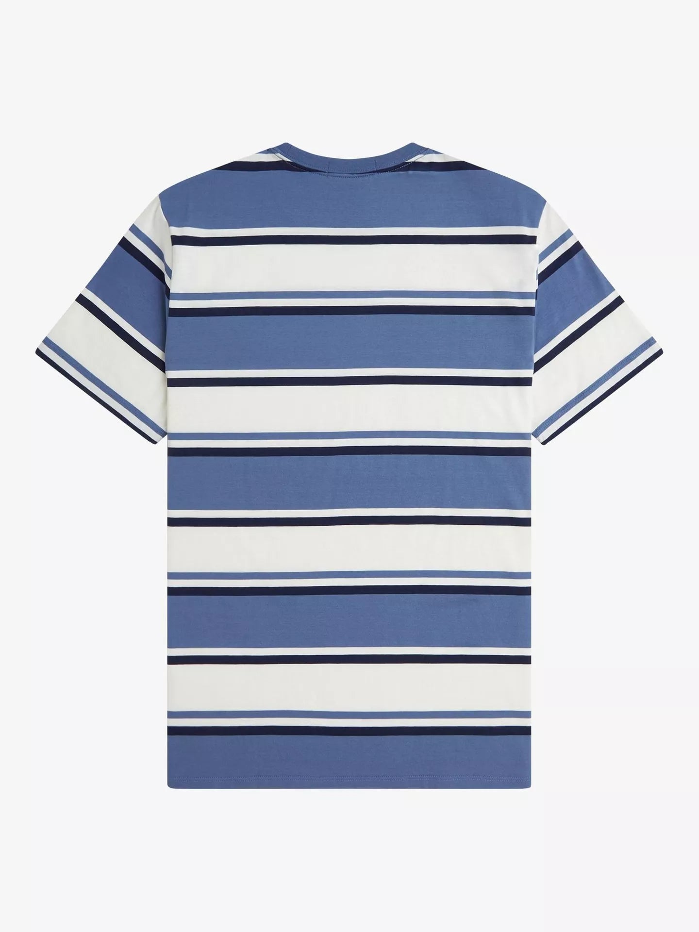 FRED PERRY BOLD STRIPE T-SHIRT ACE BLUE MEDIUM RRP £55 BNWT