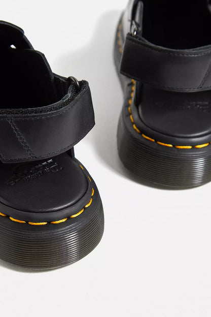 DR. MARTENS JORGE 2 BRANDO LEATHER SLINGBACK MULES BLACK UK 10 RRP £120 BNIB