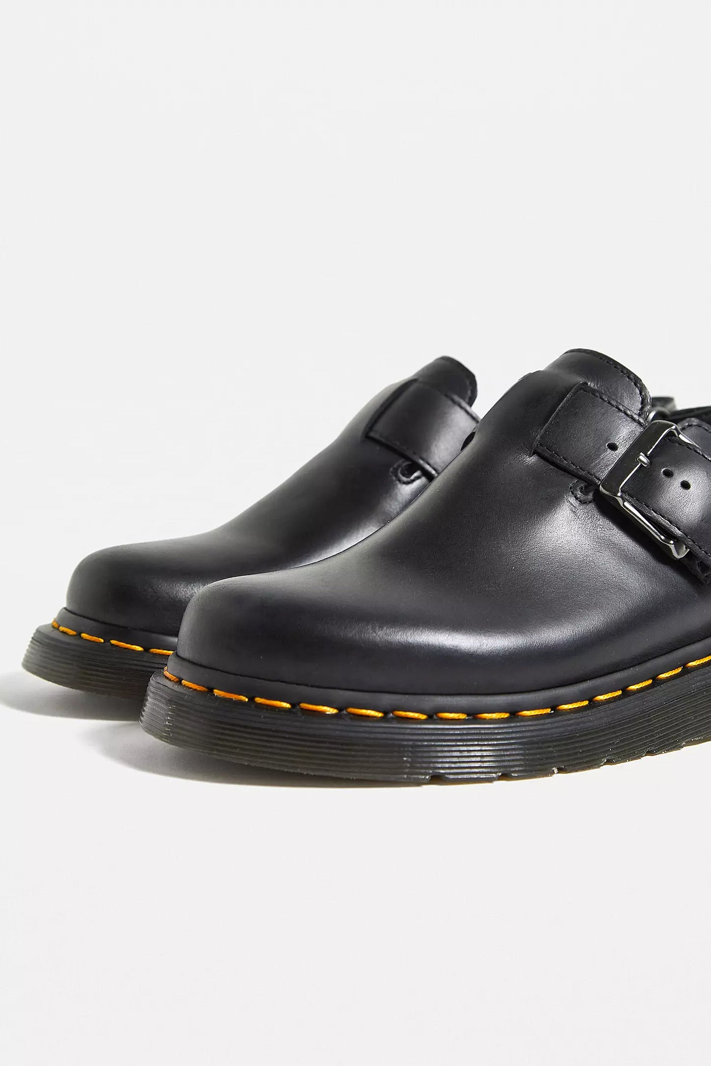 DR. MARTENS JORGE 2 BRANDO LEATHER SLINGBACK MULES BLACK UK 10 RRP £120 BNIB