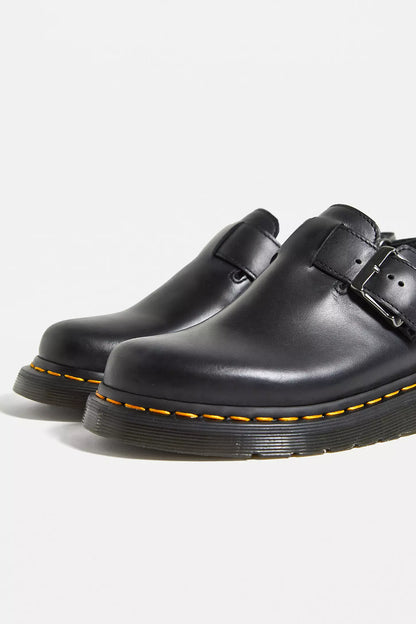 DR. MARTENS JORGE 2 BRANDO LEATHER SLINGBACK MULES BLACK UK 10 RRP £120 BNIB