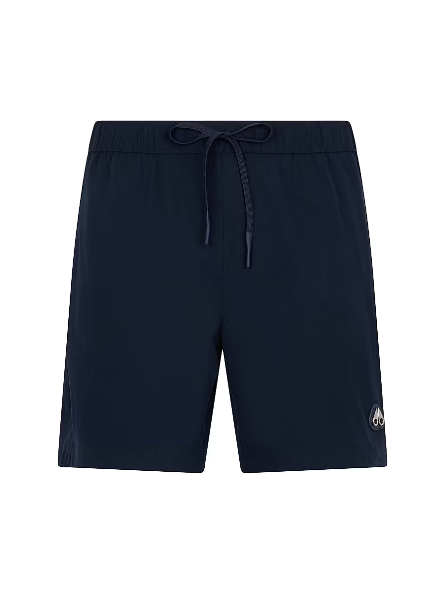 MOOSE KNUCKLES DALON COTTON FLEECE SWEAT SHORTS NAVY BLUE XL RRP £185 BNWT