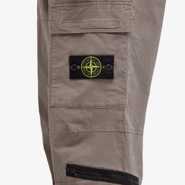 STONE ISLAND RIPSTOP CARGO TROUSERS TORTORA BEIGE 4XL RRP £400 BNWT