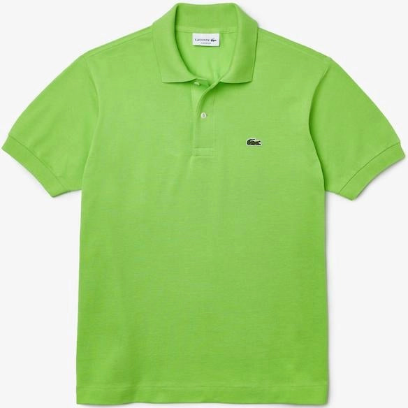 LACOSTE STRETCH FIT PETIT PIQUE COTTON POLO SHIRT BRASILIA GREEN 3XL RRP£105 NEW