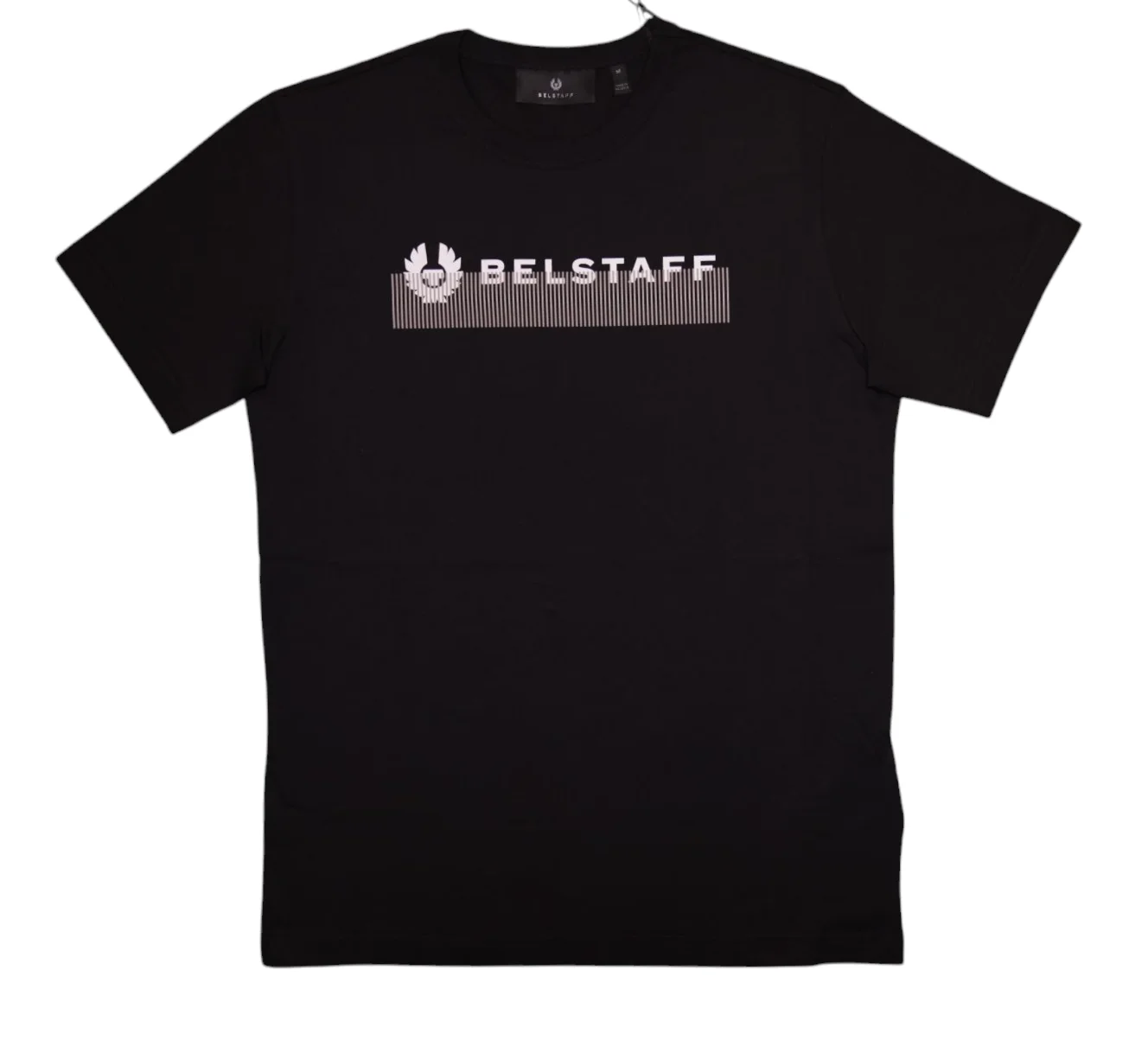 BELSTAFF RADIO PHOENIX COTTON T-SHIRT BLACK XL RRP £70 BNWT