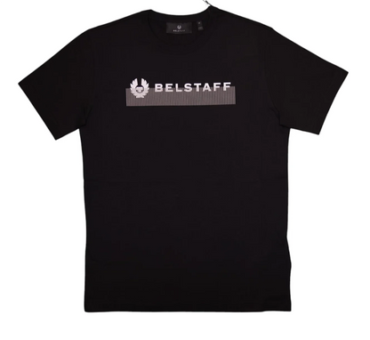 BELSTAFF RADIO PHOENIX COTTON T-SHIRT BLACK XL RRP £70 BNWT