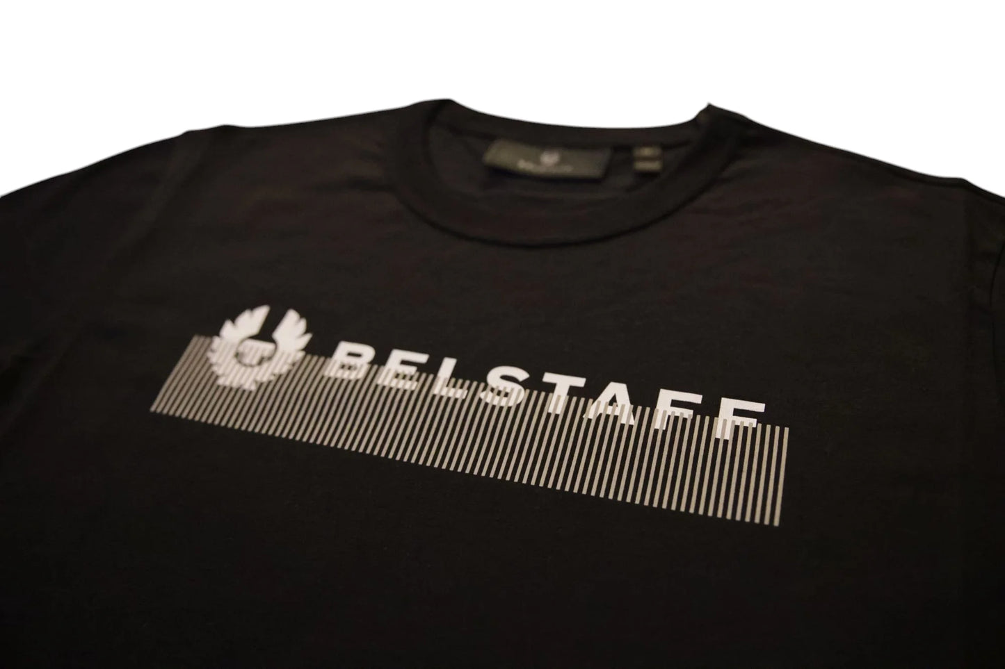 BELSTAFF RADIO PHOENIX COTTON T-SHIRT BLACK XL RRP £70 BNWT