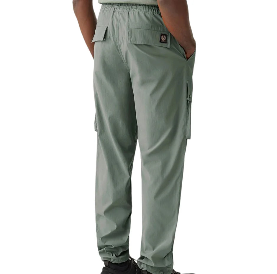 BELSTAFF CASTMASTER CARGO TROUSERS IN MINERAL GREEN XL RRP £250