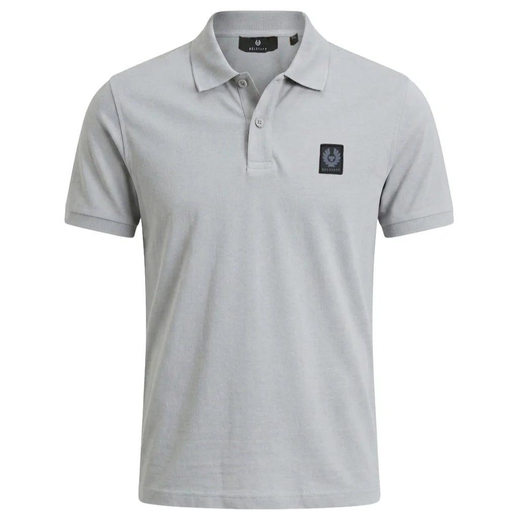 BELSTAFF STEWARTON PIQUE COTTON POLO SHIRT QUARRY BLUE RRP £95 BNWT