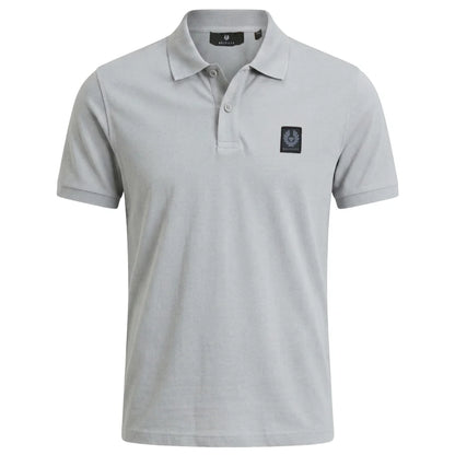 BELSTAFF STEWARTON PIQUE COTTON POLO SHIRT QUARRY BLUE RRP £95 BNWT