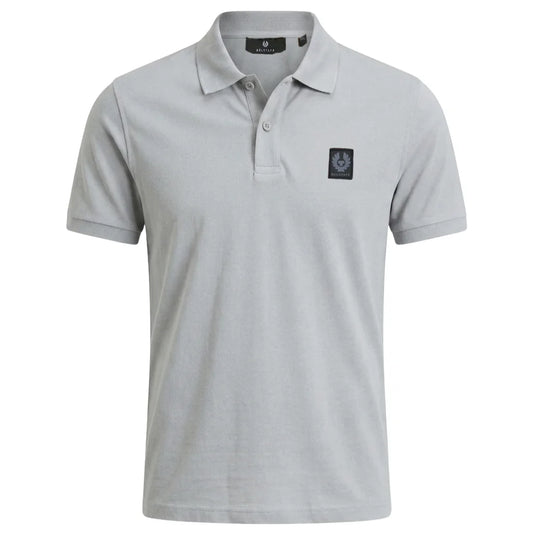 BELSTAFF STEWARTON PIQUE COTTON POLO SHIRT QUARRY BLUE RRP £95 BNWT