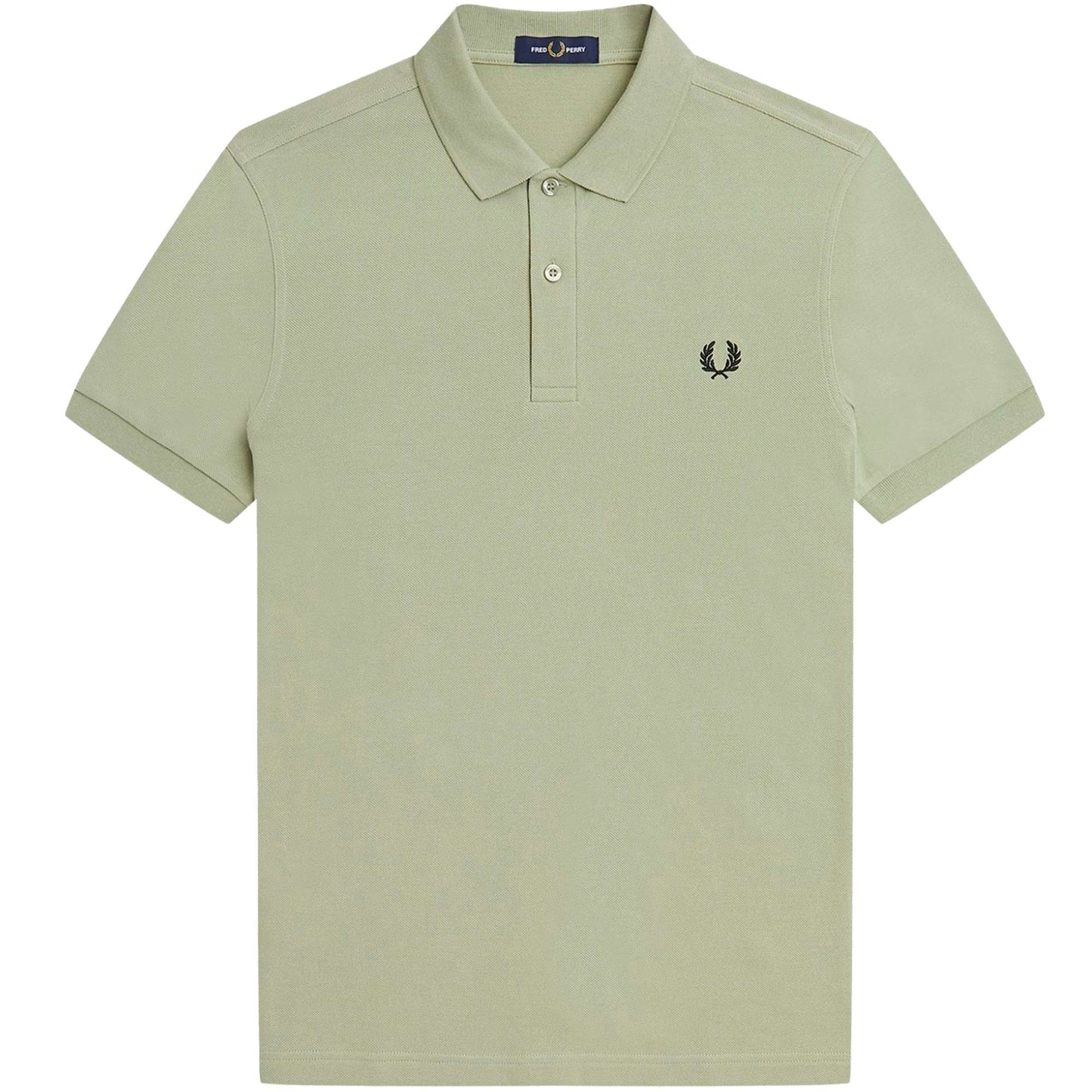 FRED PERRY PIQUE COTTON POLO SHIRT SEAGRASS GREEN RRP £80 BNWT