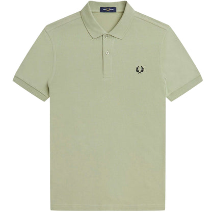 FRED PERRY PIQUE COTTON POLO SHIRT SEAGRASS GREEN RRP £80 BNWT