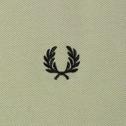 FRED PERRY PIQUE COTTON POLO SHIRT SEAGRASS GREEN RRP £80 BNWT