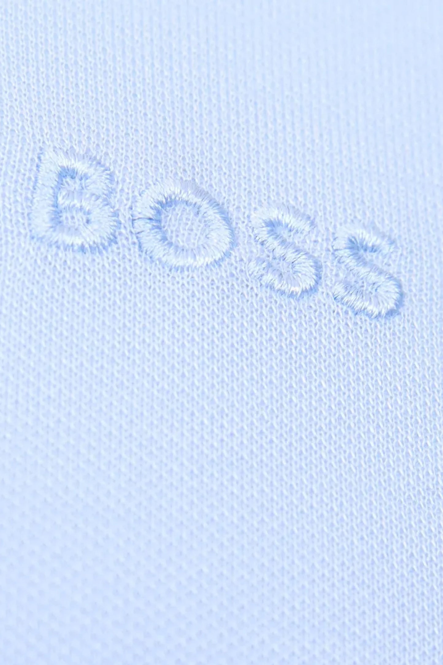 HUGO BOSS PRESS 55 STRETCHY COTTON POLO SHIRT LIGHT PASTEL BLUE 5XL RRP £119 BNWT