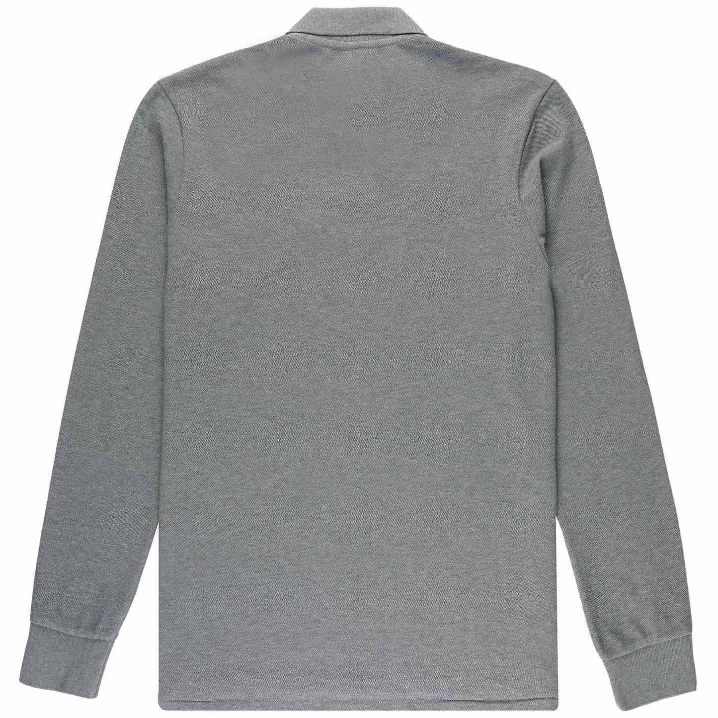 PAUL SMITH PS LONG SLEEVE PIQUE COTTON POLO SHIRT GREY 2XL RRP £90 BNWT