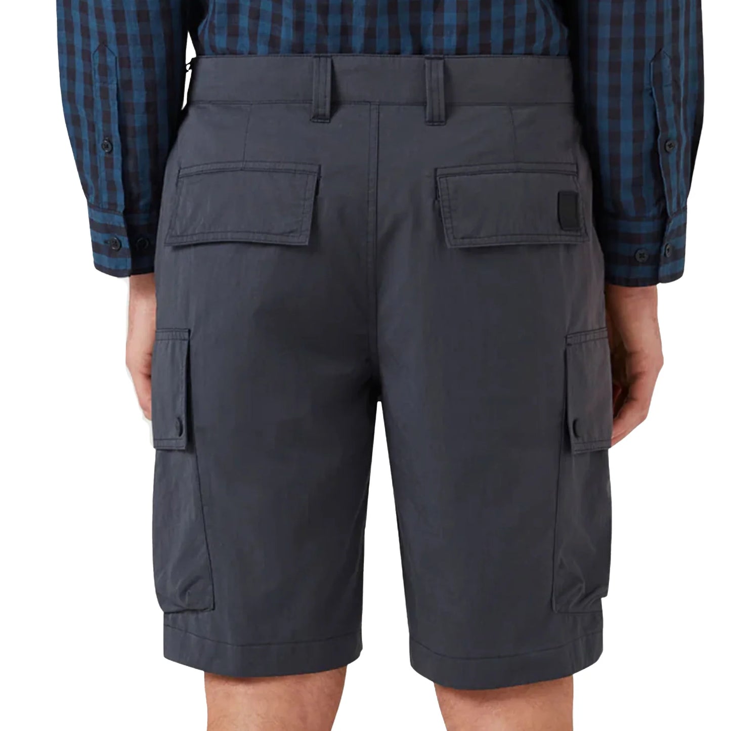 BELSTAFF DROME COTTON/NYLON BLEND CARGO SHORTS DARK INK 38 WAIST RRP £175 BNWT