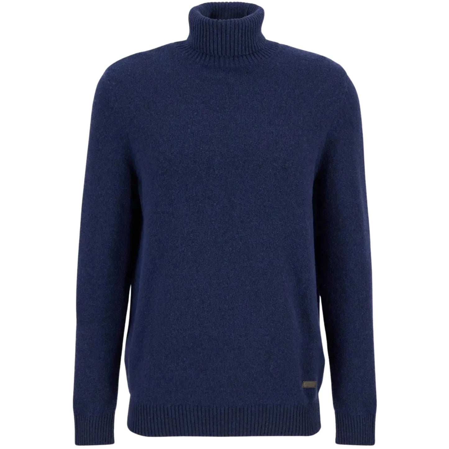 BARBOUR INTERNATIONAL KELP ROLL NECK WOOL BLEND JUMPER BLUE M RRP £119 BNWT