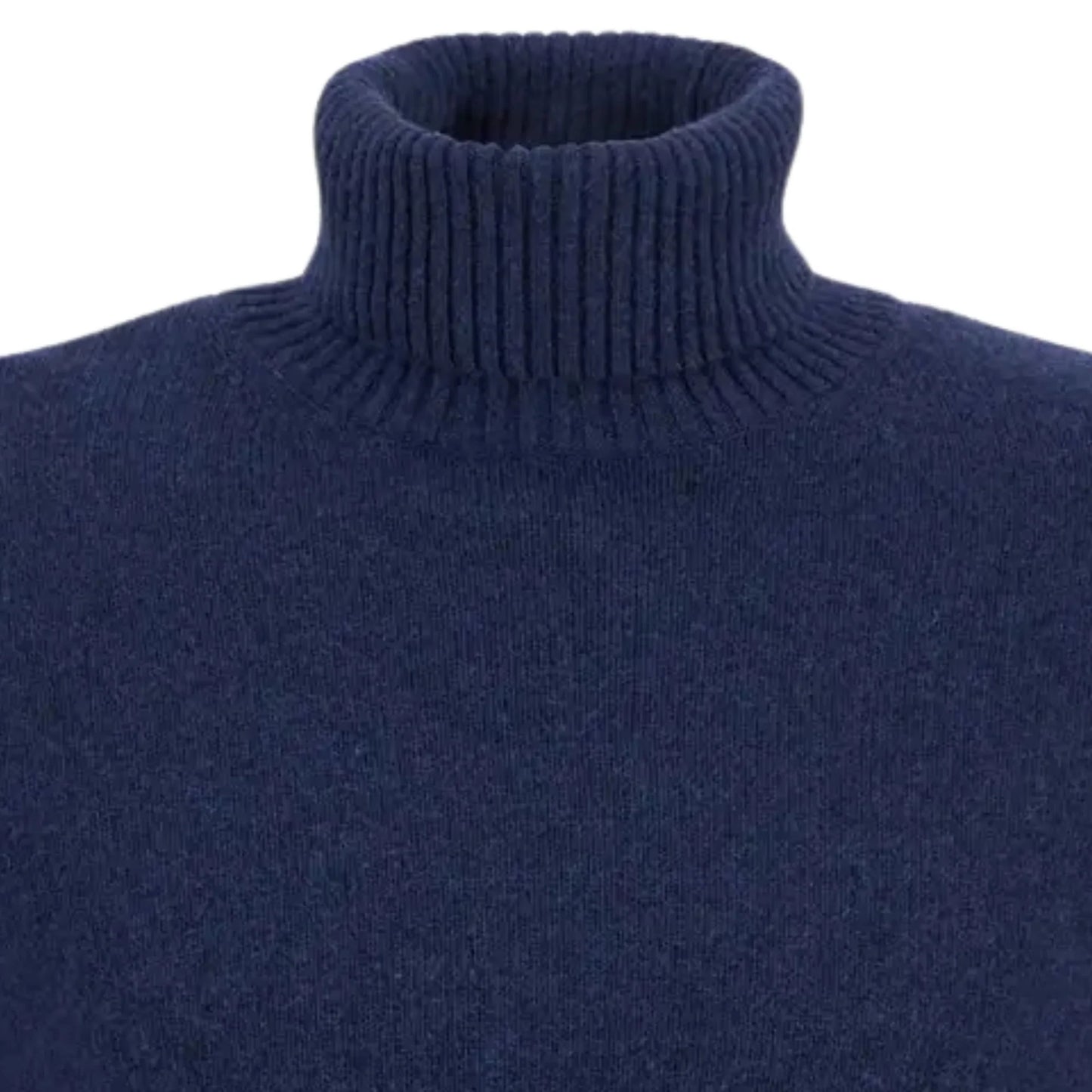 BARBOUR INTERNATIONAL KELP ROLL NECK WOOL BLEND JUMPER BLUE M RRP £119 BNWT