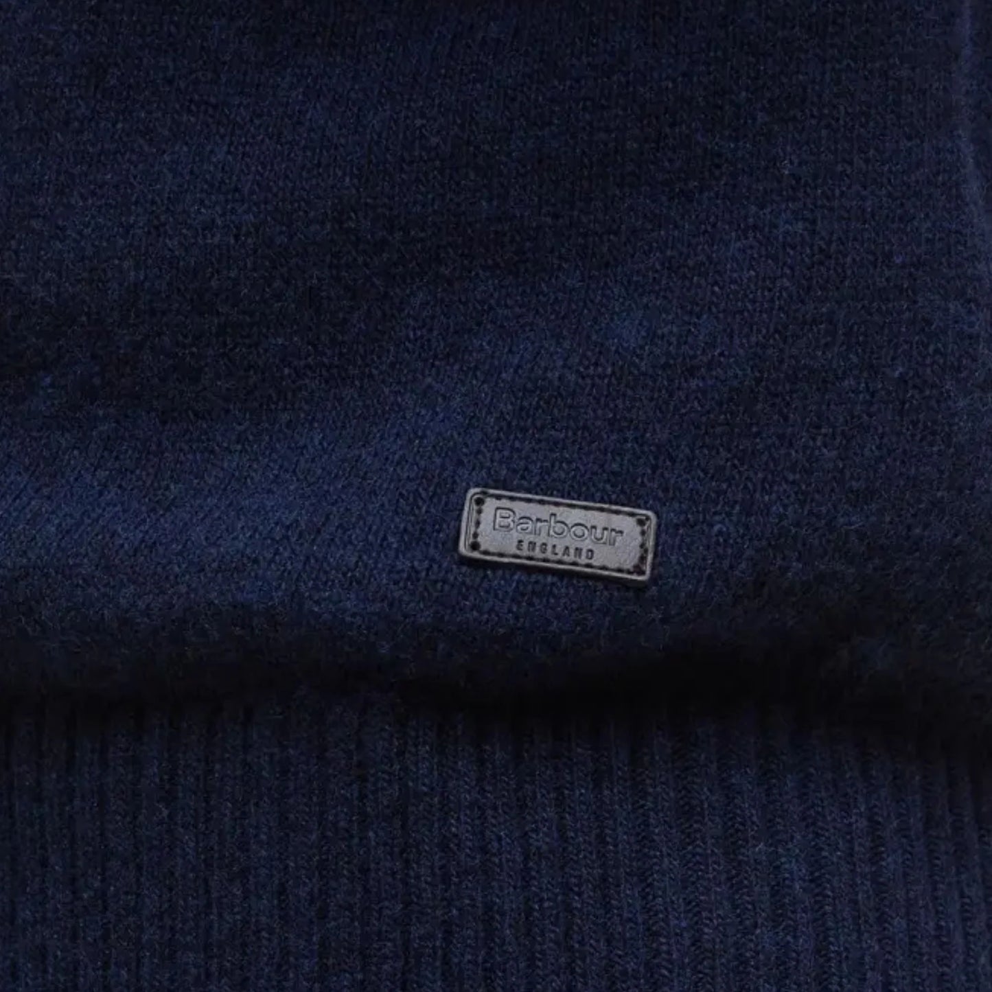 BARBOUR INTERNATIONAL KELP ROLL NECK WOOL BLEND JUMPER BLUE M RRP £119 BNWT