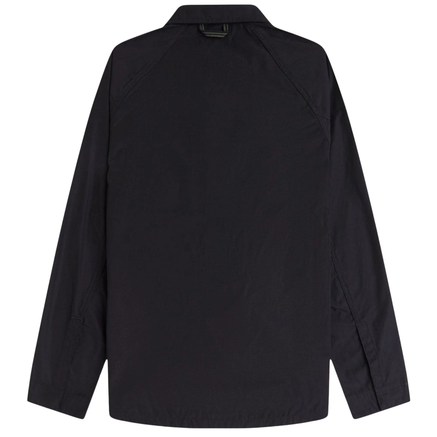 FRED PERRY RAGLAN UTILITY OVERSHIRT SHACKET JACKET BLACK 2XL RRP £150 BNWT