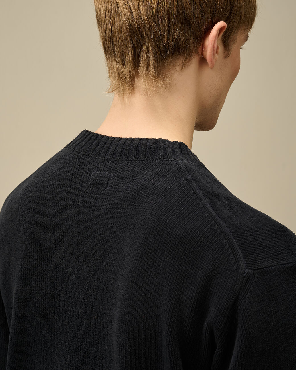 CP COMPANY CHENILE LENS JUMPER IN TOTAL ECLIPSE NAVY BLUE 3XL RRP £225 BNWT