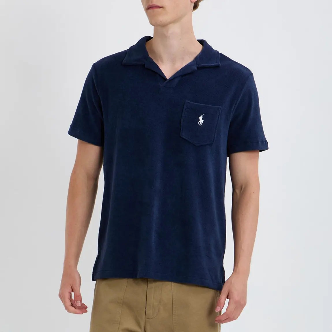 POLO RALPH LAUREN JOHNNY TERRY CUSTOM FIT POLO SHIRT NAVY BLUE XL RRP £149 BNWT