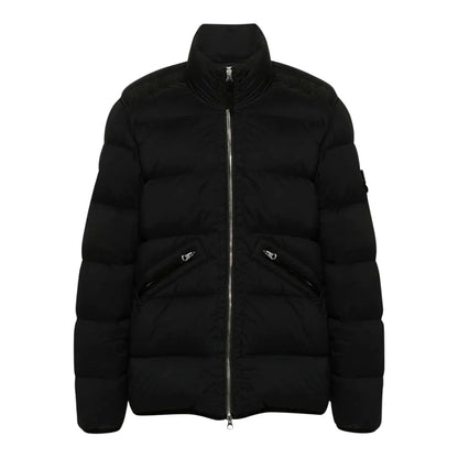 STONE ISLAND SEAMLESS TUNNEL DOWN PUFFA JACKET BLACK XL RRP £895 BNWT