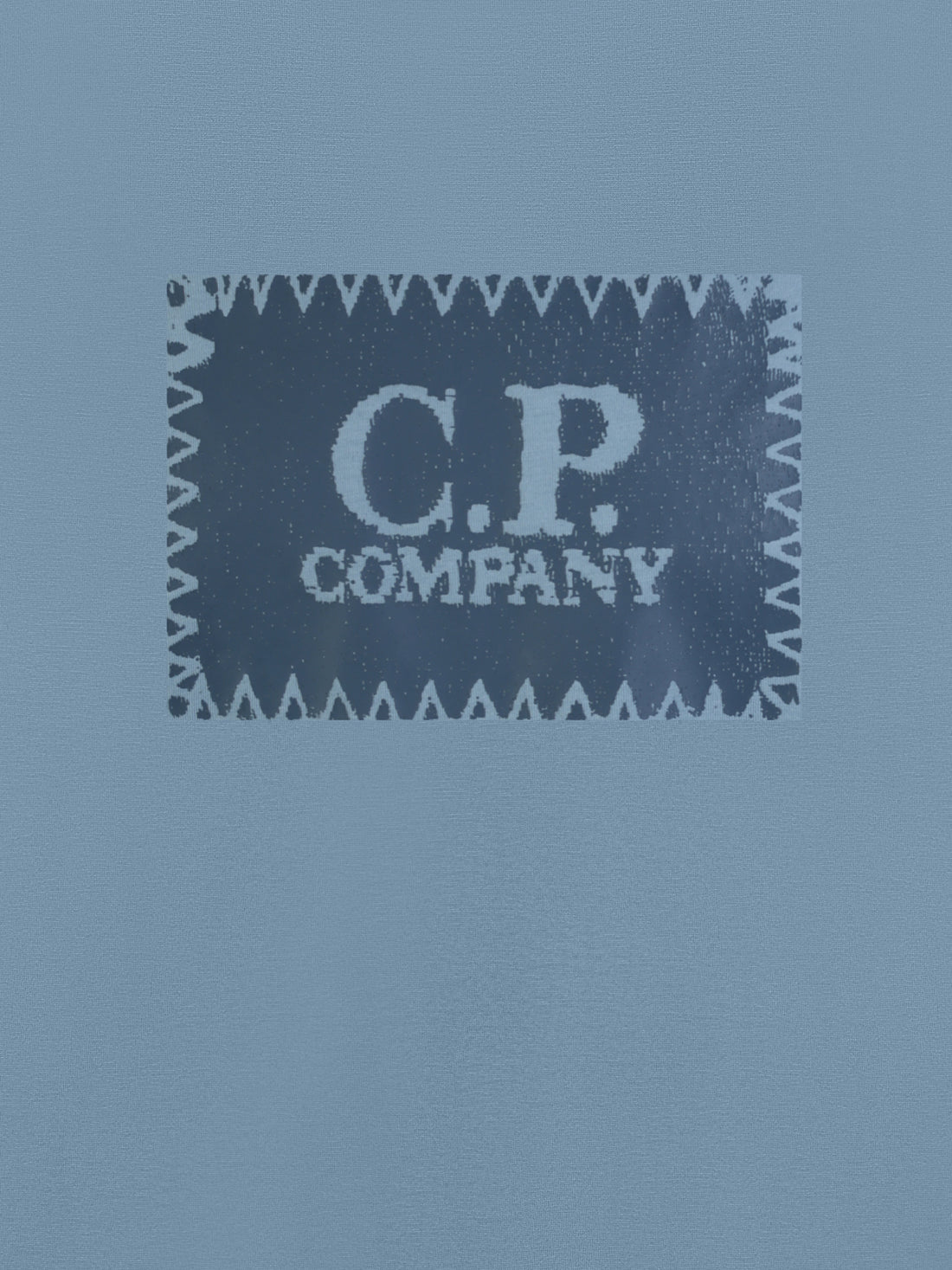 CP COMPANY BOX LOGO COTTON T-SHIRT BLUE MEDIUM RRP £100 BNWT
