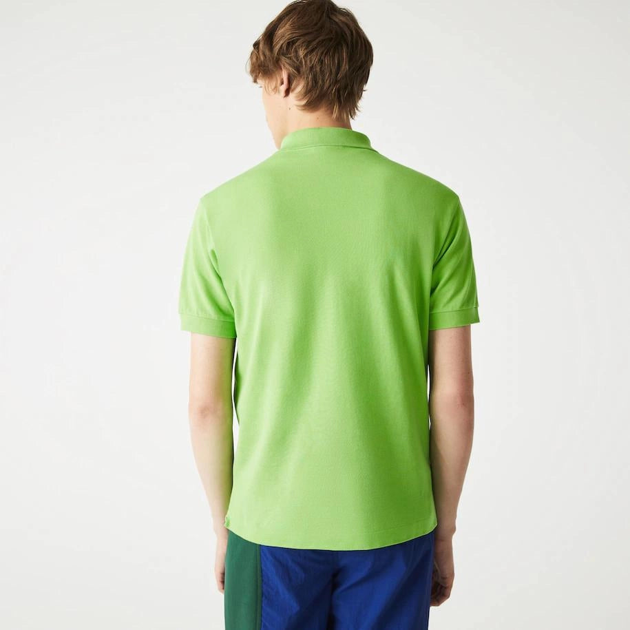 LACOSTE STRETCH FIT PETIT PIQUE COTTON POLO SHIRT BRASILIA GREEN 3XL RRP£105 NEW