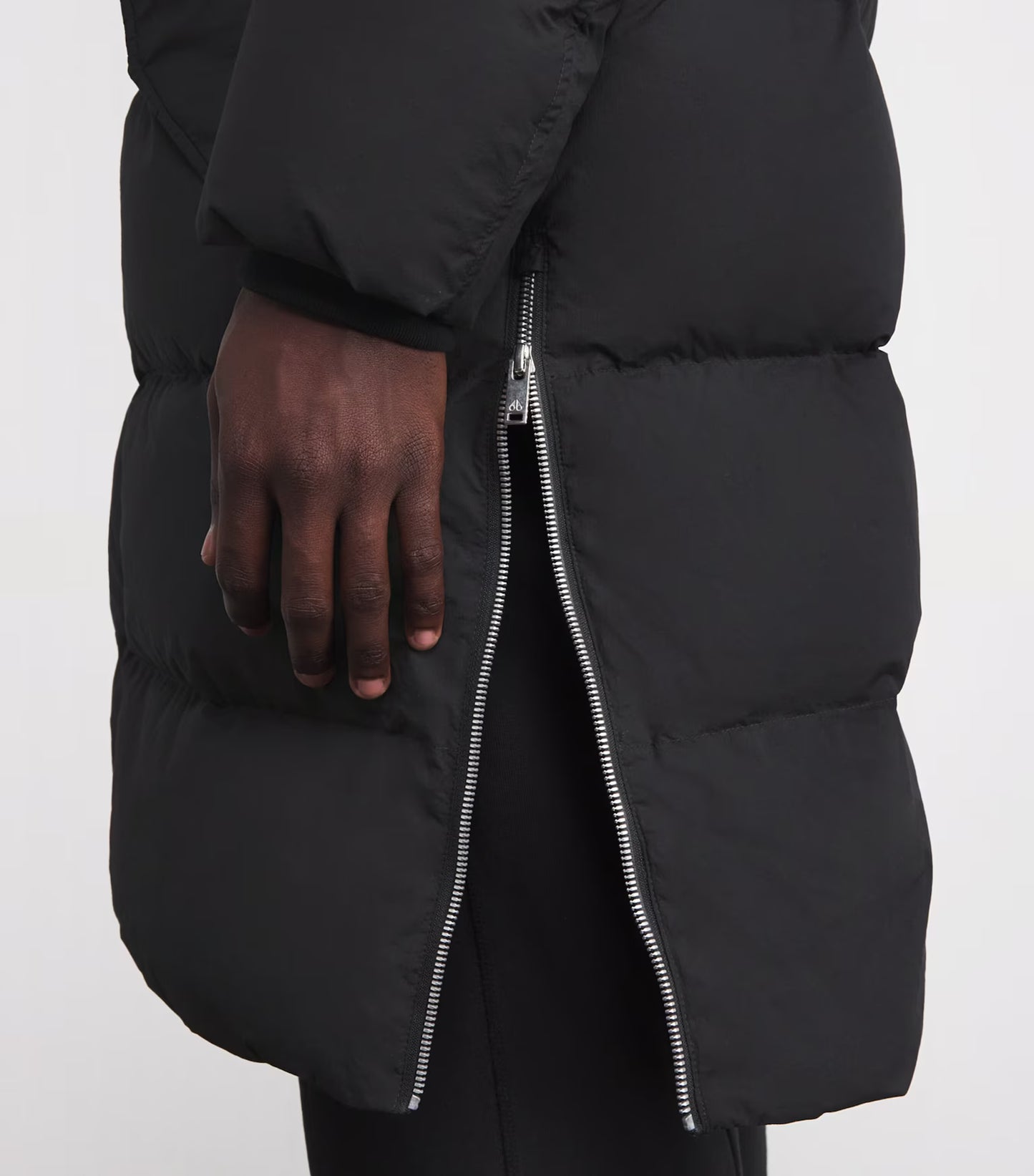 MOOSE KNUCKLES EVEREST LONG HOODED PUFFA JACKET COAT BLACK XL RRP £895 BNWT