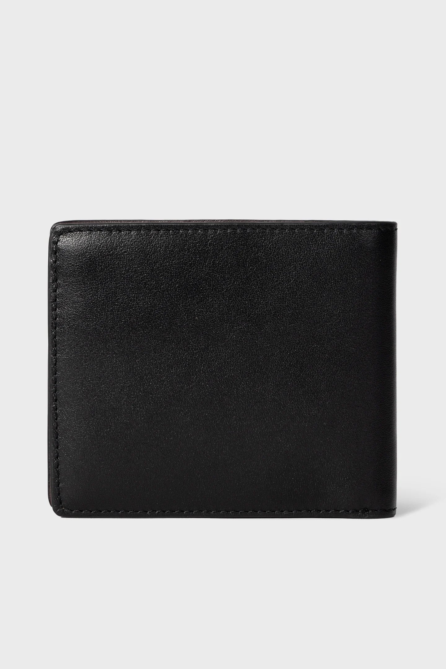 PAUL SMITH PS LEATHER BI-FOLD SHADOW ZEBRA WALLET BLACK RRP £125 NEW IN BOX