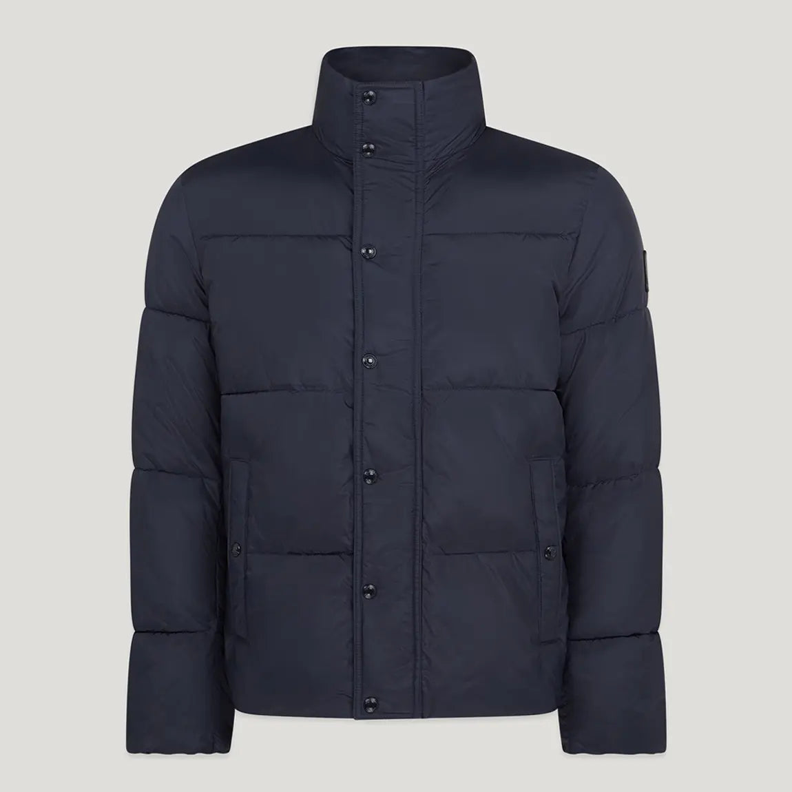 BELSTAFF DOME DOWN PUFFA JACKET DARK INK NAVY UK46 3XL RRP £395 BNWT