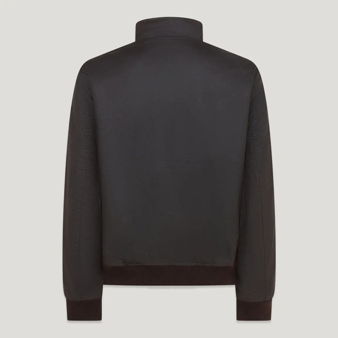 BELSTAFF BASE WAXED COTTON BOMBER JACKET DARK BROWN RRP £349 BNWT