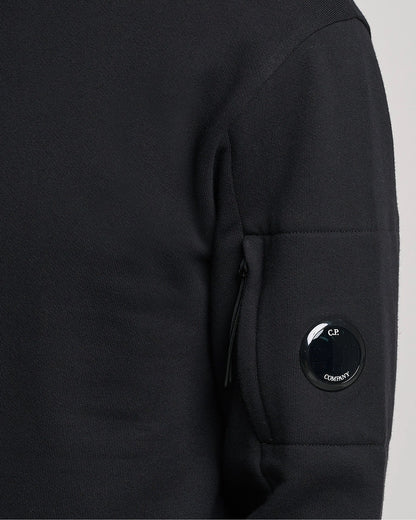 C.P. COMPANY DIAGONAL LENS COTTON FLEECE SWEATSHIRT BLACK 3XL RRP £210 BNWT