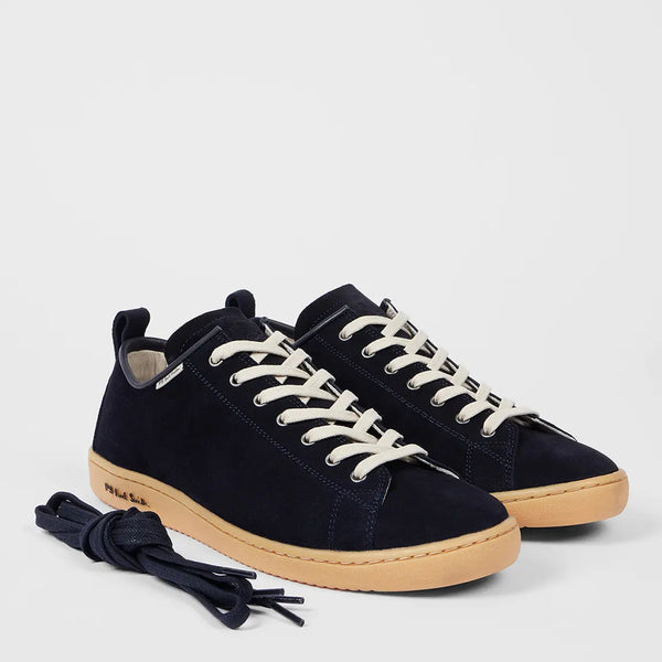 PAUL SMITH PS MIYATA SUEDE LEATHER TRAINERS DARK NAVY RRP £195 BNIB