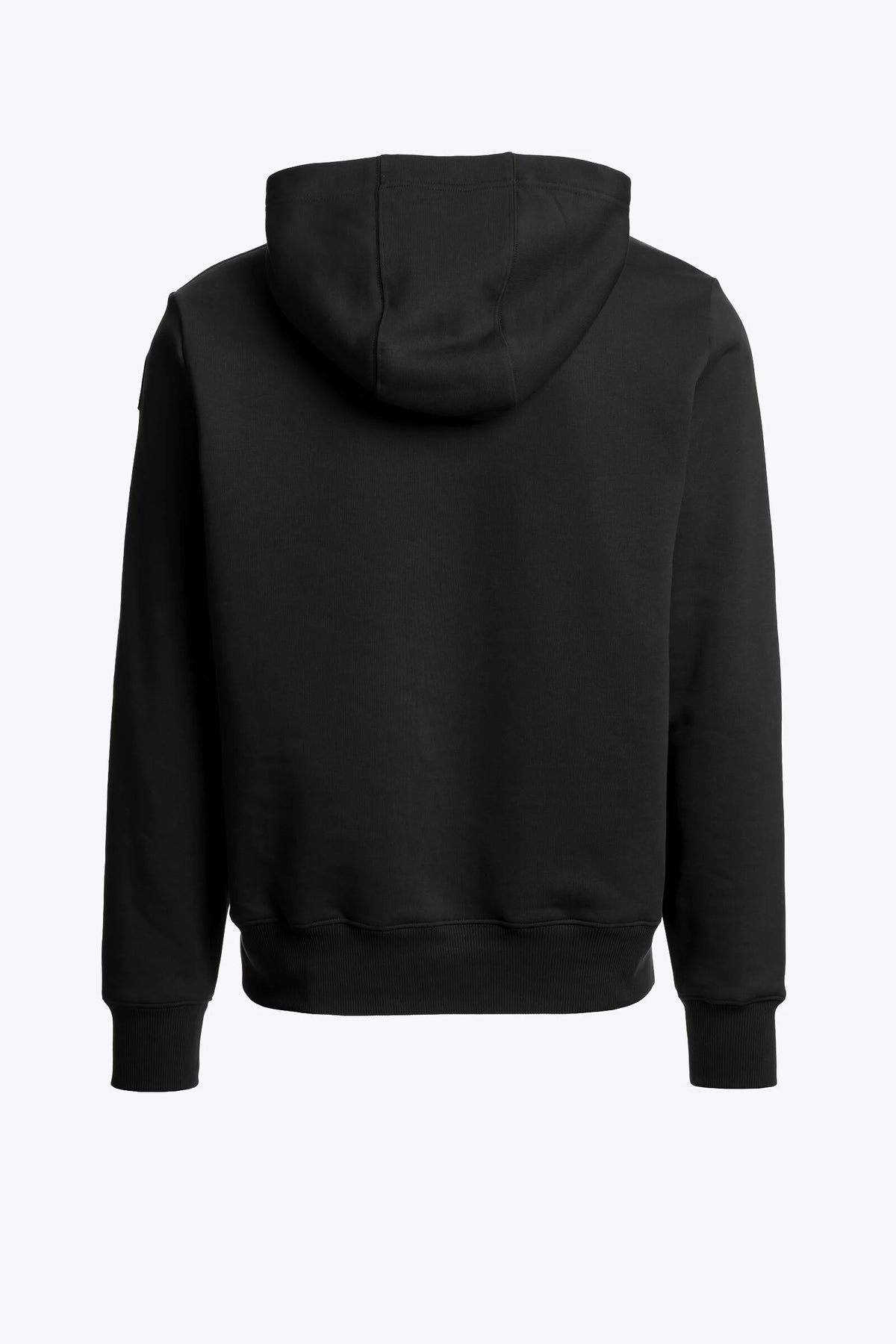 PARAJUMPERS EVEREST COTTON FLEECE HOODIE SWEATSHIRT BLACK RRP £185 BNWT