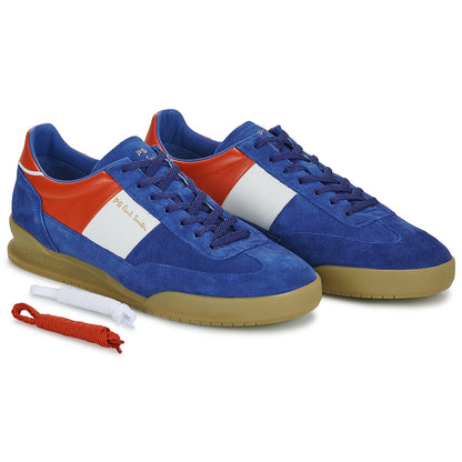 PAUL SMITH PS DOVER SUEDE LOW TOP TRAINERS FRANCE FLAG COLOUR RRP £225 BNIB