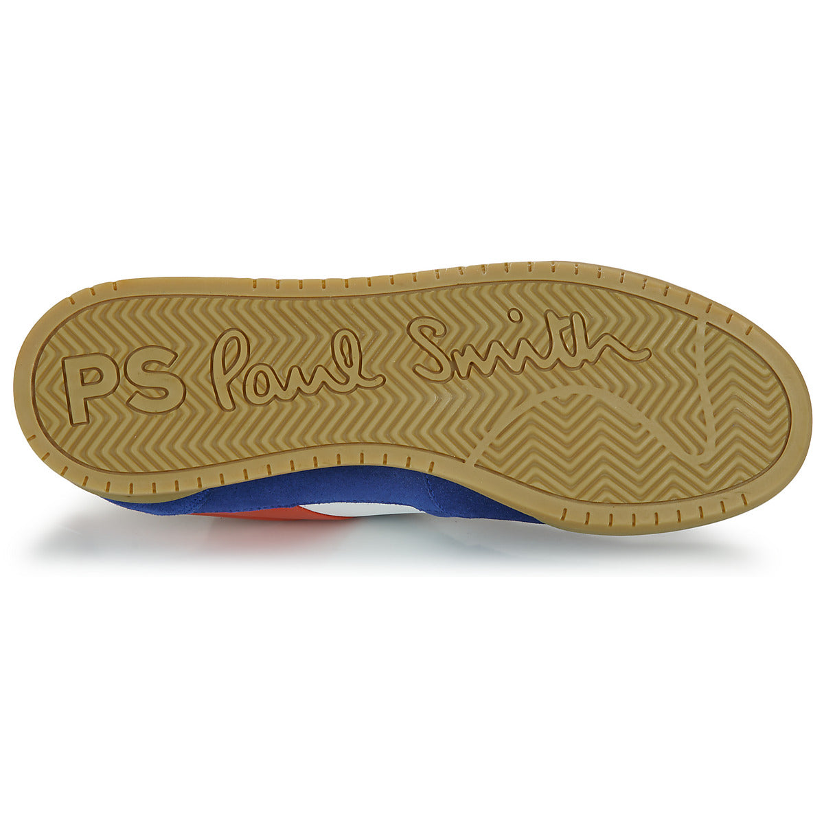 PAUL SMITH PS DOVER SUEDE LOW TOP TRAINERS FRANCE FLAG COLOUR RRP £225 BNIB