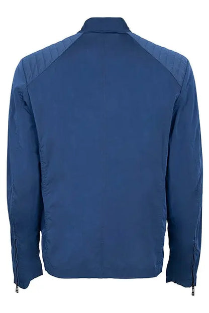 BELSTAFF ADVANCER SHIMMER SHELL LIGHTWEIGHT JACKET FORWARD BLUE S RRP£295 BNWT